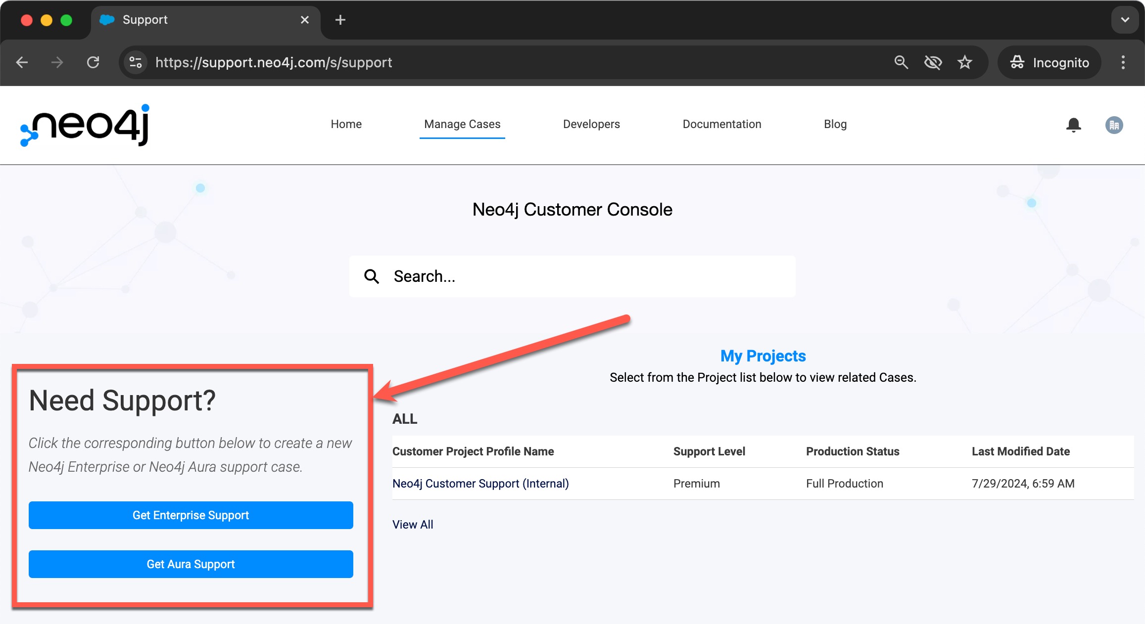 Customer Portal: How to Create a Case