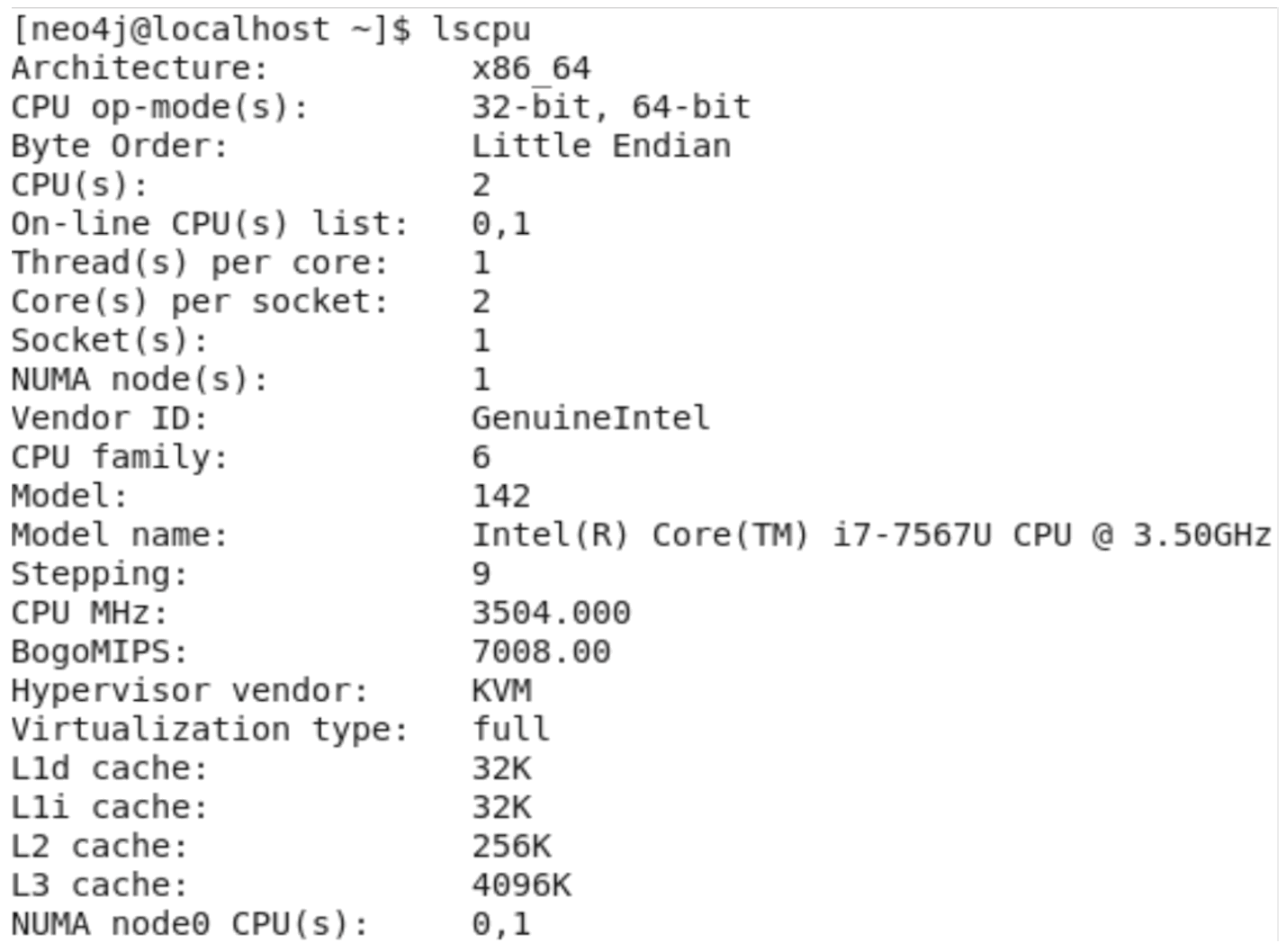 Assign or restrict CPU cores to Neo4j process