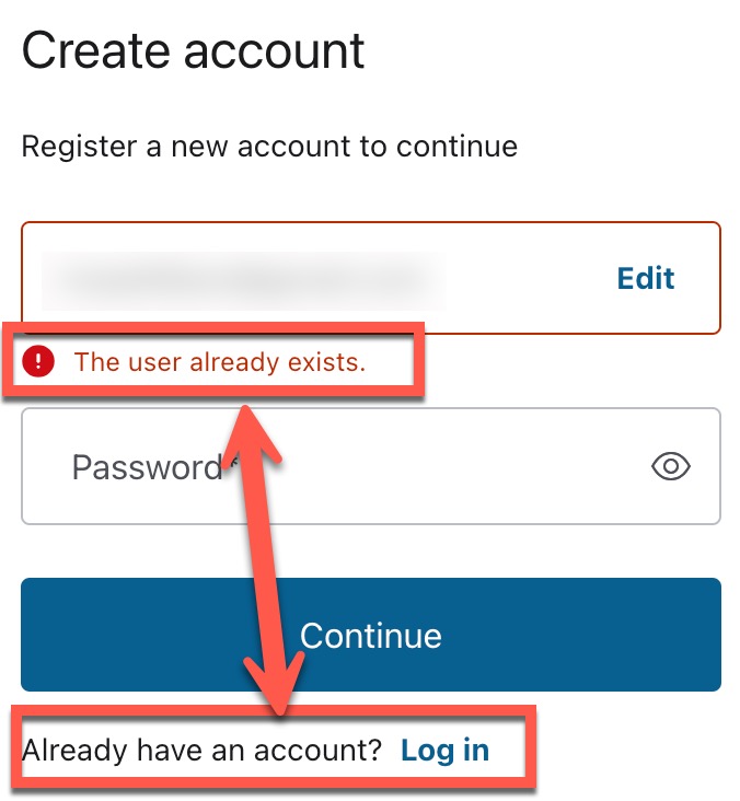 Accessing the Support Portal the first time